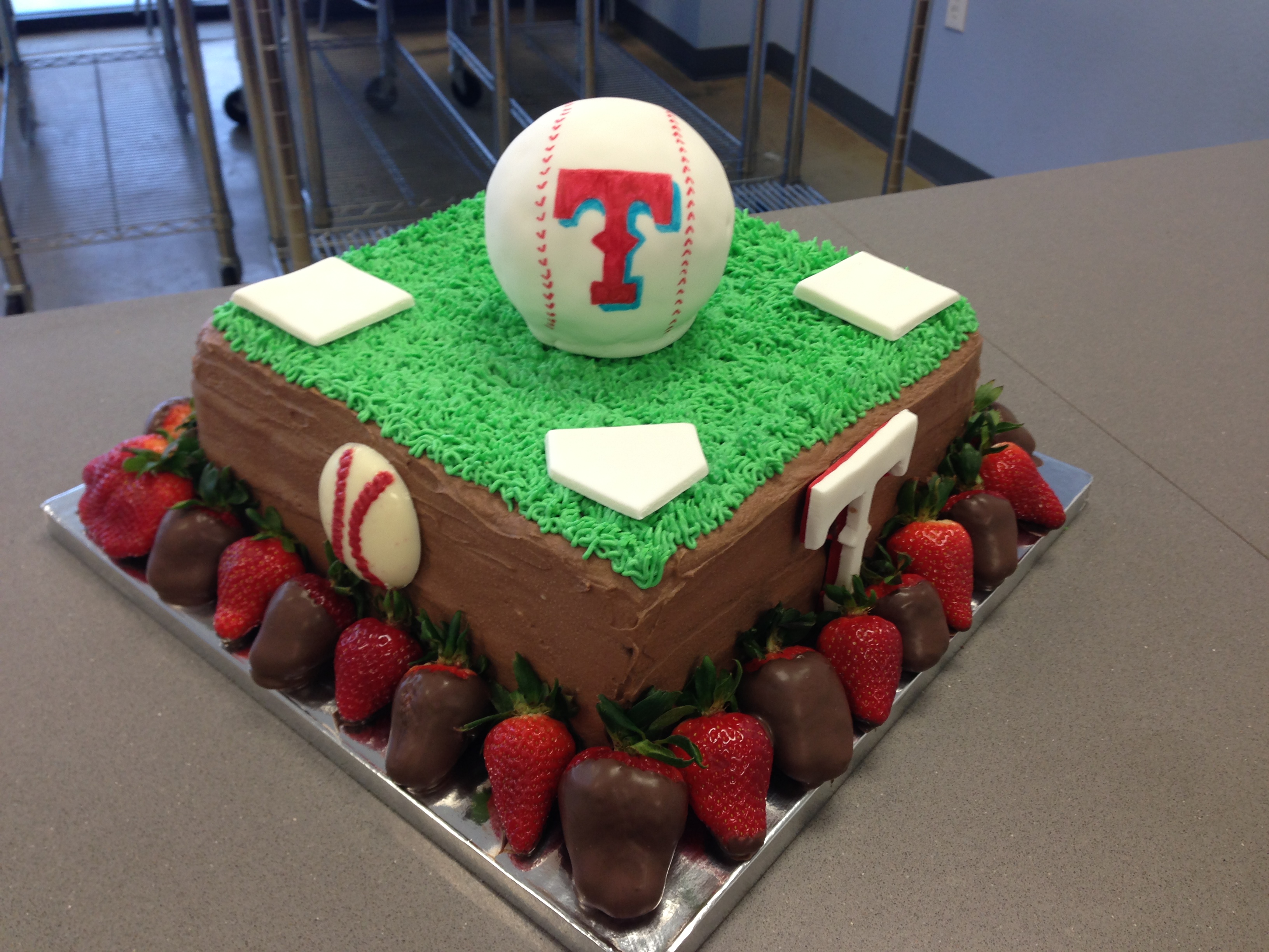 Texas Rangers Cake