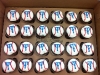 Texas Rangers Cupcakes